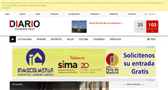 Desktop Screenshot of diariocolmenar.com